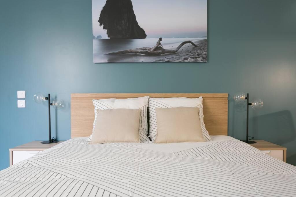 Rose, Appartement Confortable Proche Metro Montrouge Ngoại thất bức ảnh
